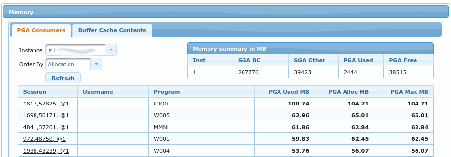 ch4 memory pga