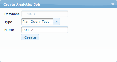 ch3 create analytics job